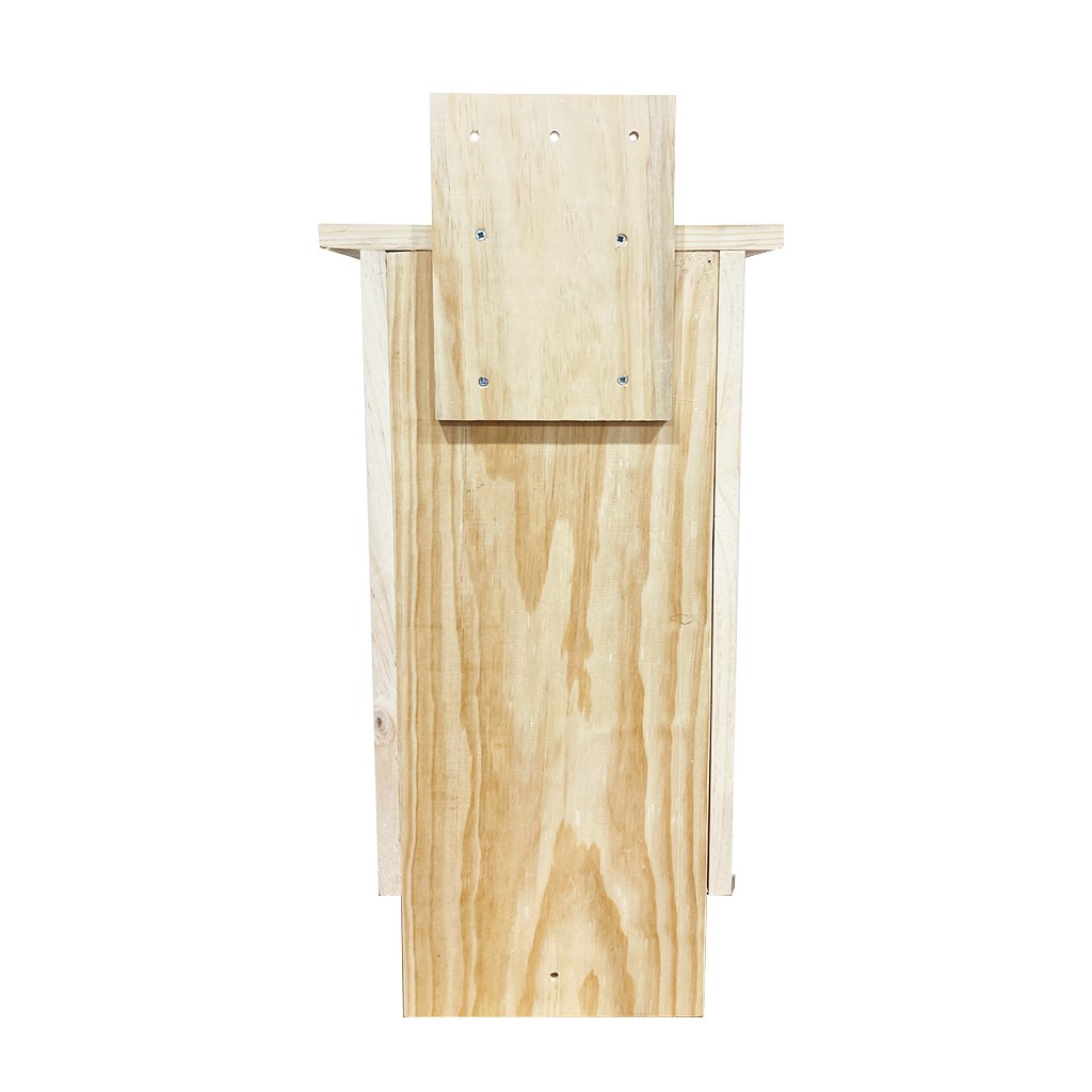 caja nido de madera para murcilagos triple cavidad