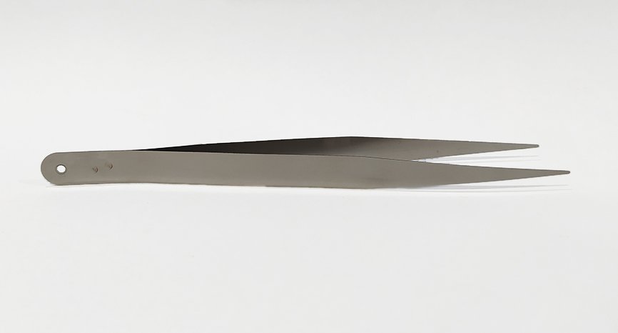 pinzas suaves para entomologa de 15 cm punta recta