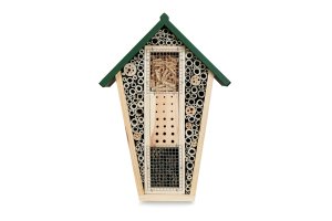 cajas nido, refugios y hoteles para insectos, lombrices, anfibios y salamanquesas
