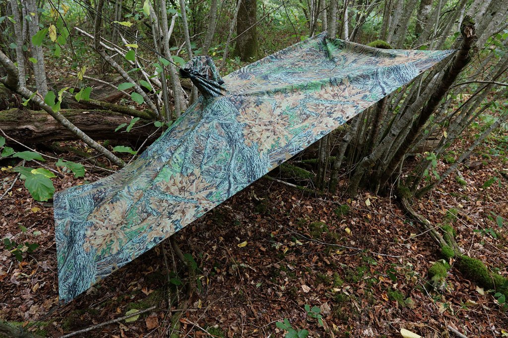 capelina de camuflaje tragopan poncho v2