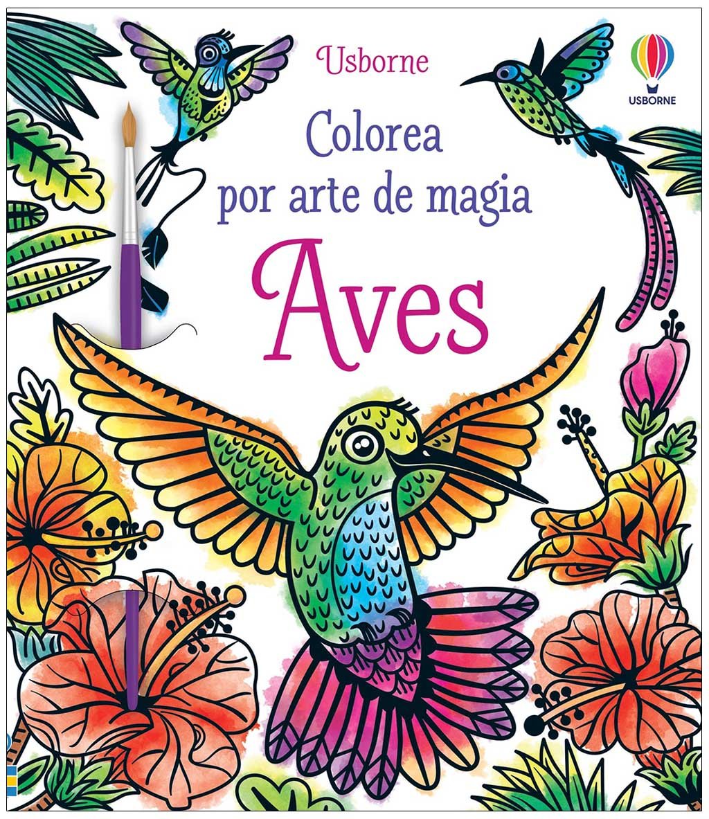 colorea por arte de magia. aves