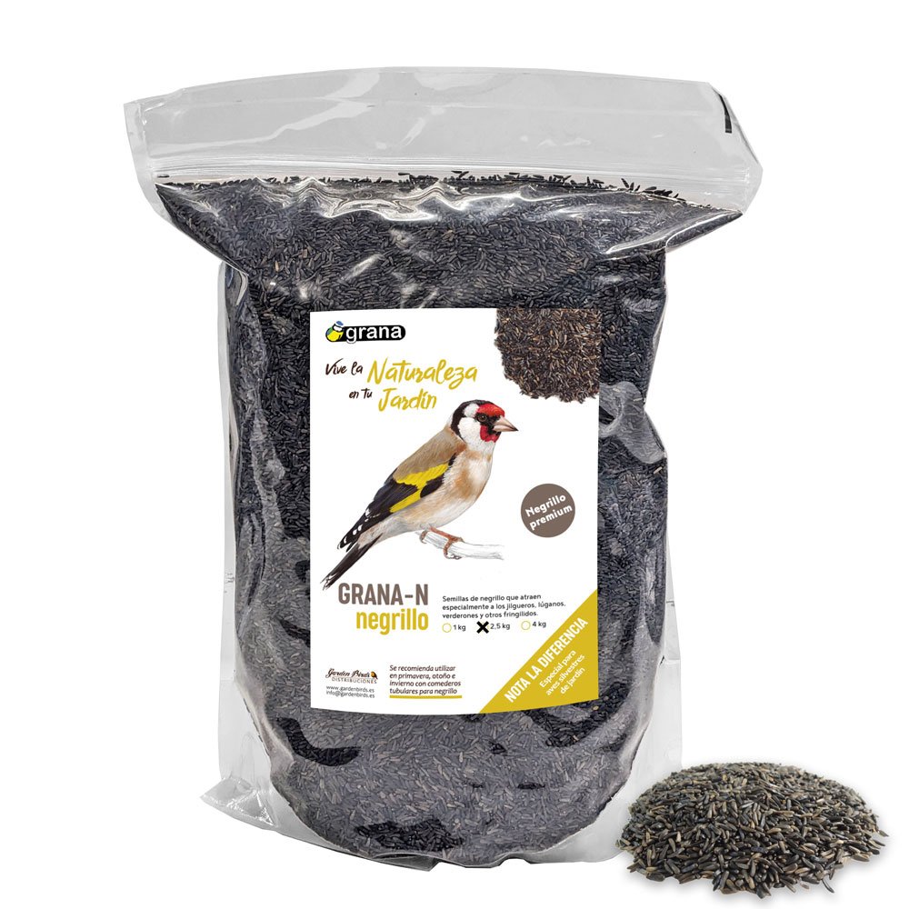 grana-n bolsa de negrillo. alimento para aves silvestres 2,5 kg