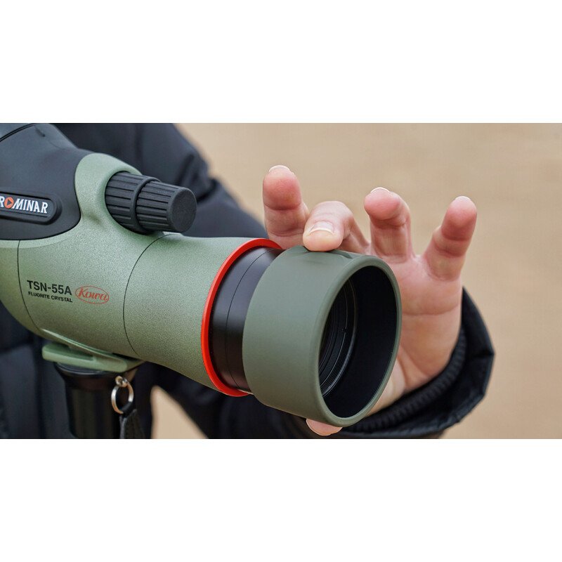 kowa kit telescopio tsn 55a prominar acodado con ocular 17-40x