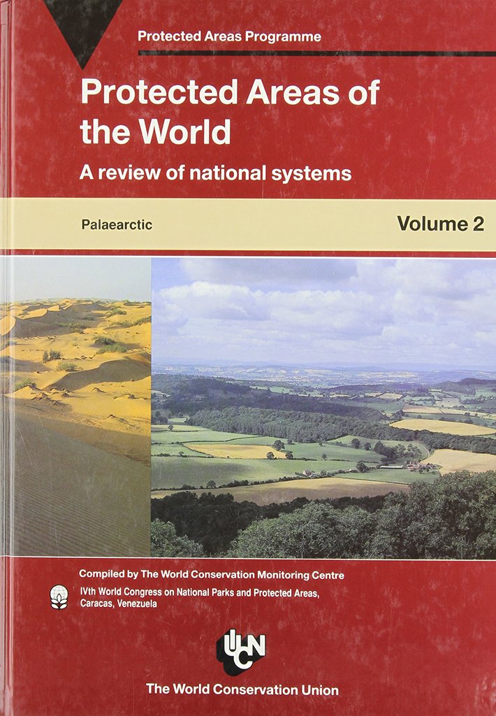 protected areas of the world. set vol. 1,2,3,4