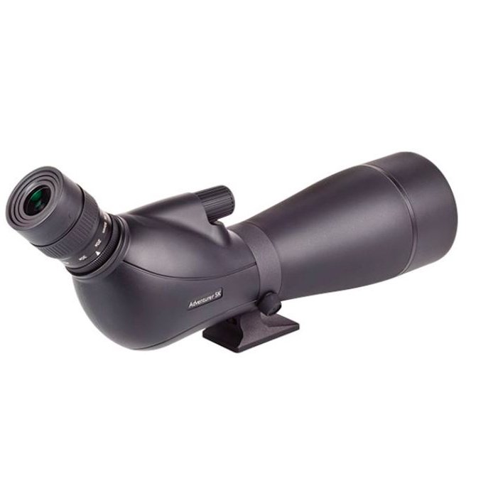 telescopio opticron adventurer sk acodado 20-60x80 + funda