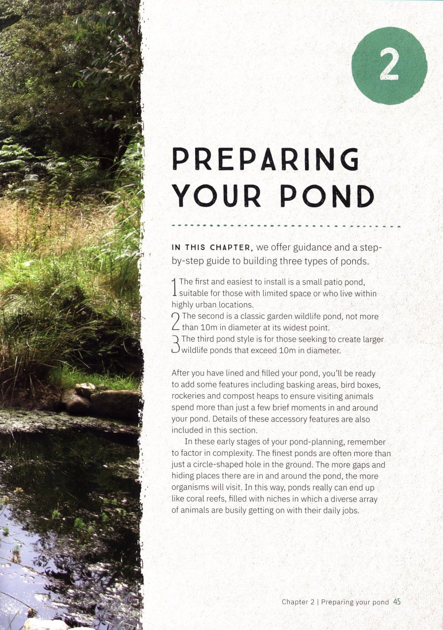 the wildlife pond book