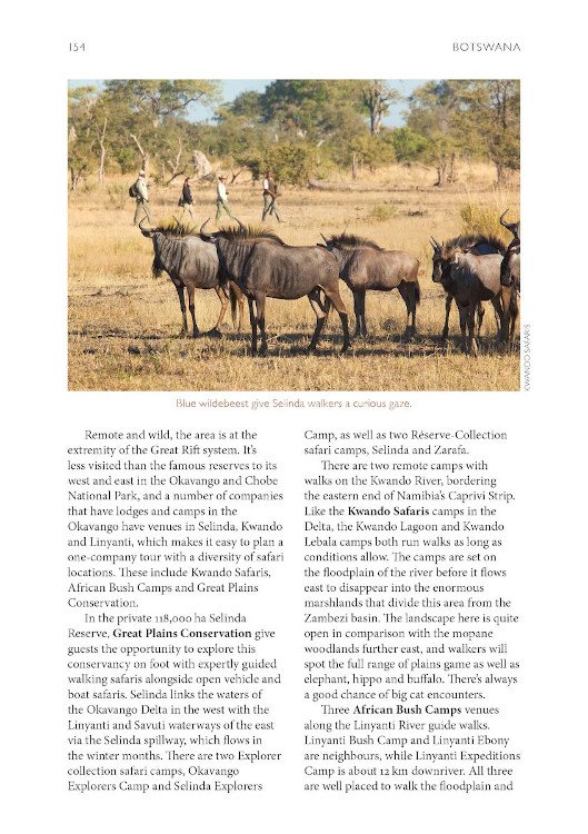 walking safaris of africa. guided walks from the cape to kenya