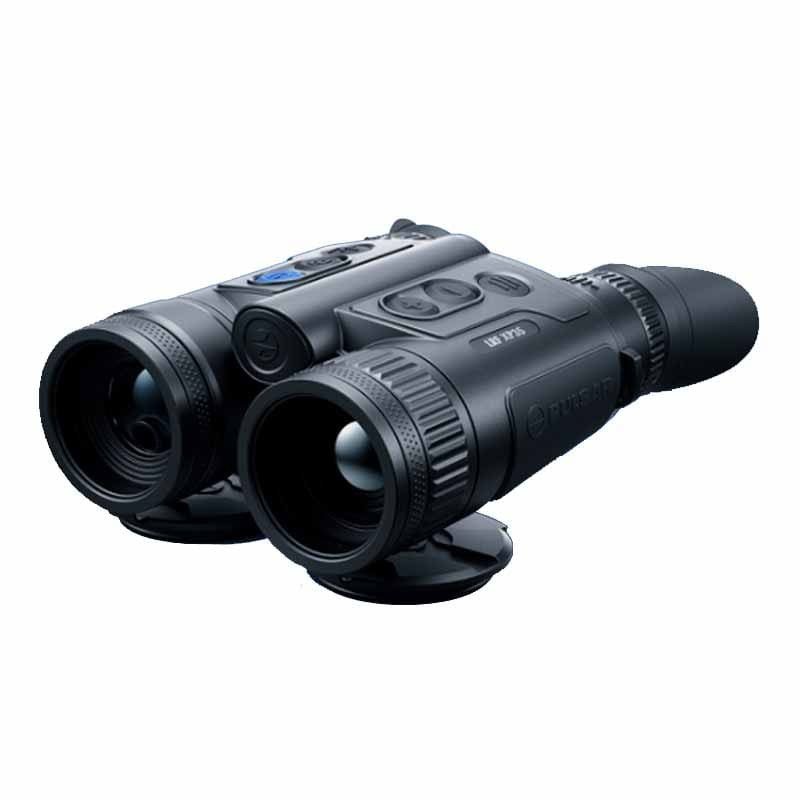 visor trmico binocular 2x pulsar merger lrf xp35 con telmetro lser, wi-fi y registro de imgenes