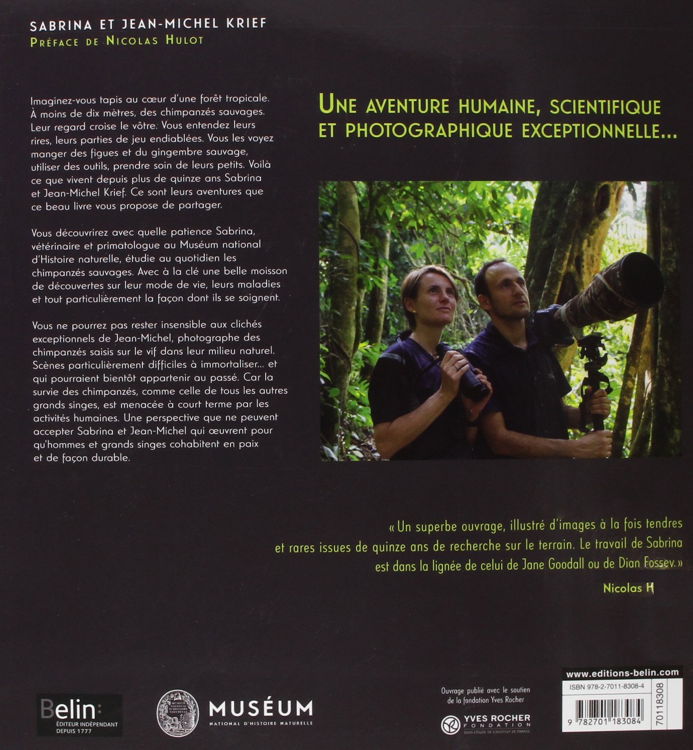 les chimpanzs des monts de la lune