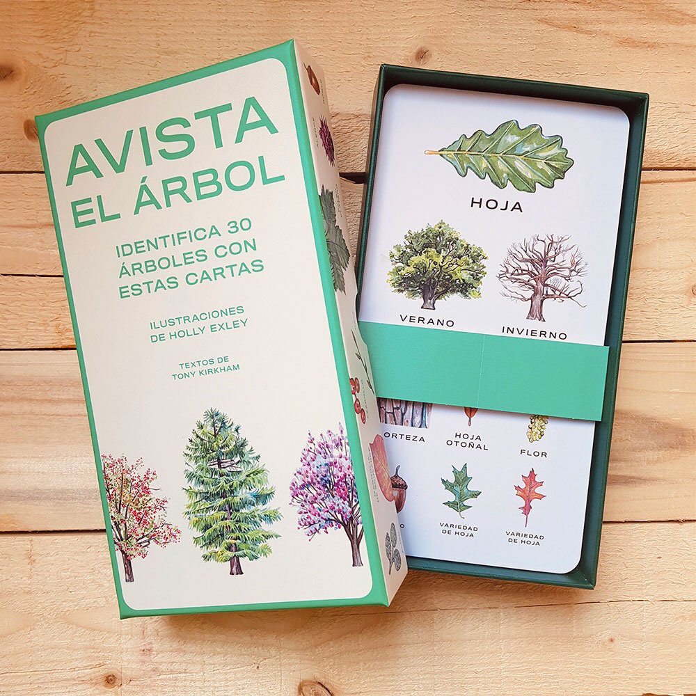 avista el rbol. identifica 30 rboles con estas cartas
