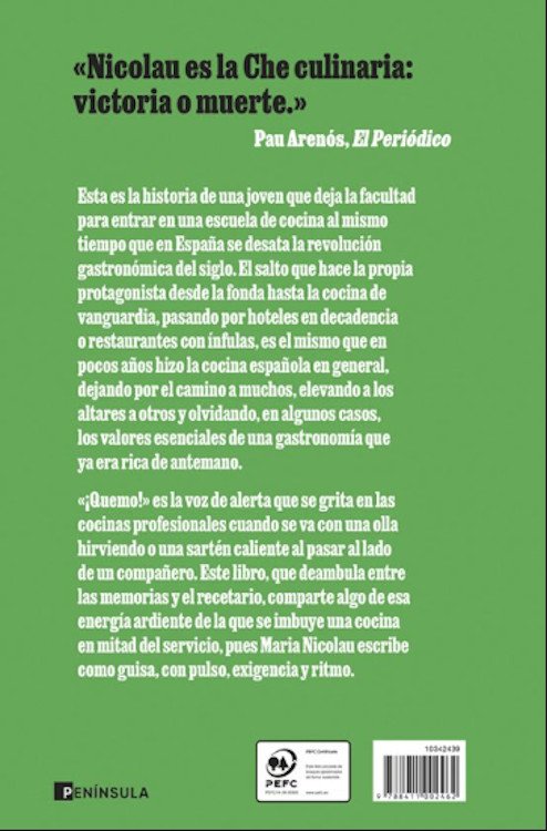 quemo! memorias de una cocinera
