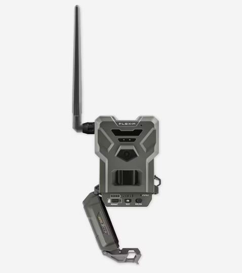 cmara de trampeo spypoint flex m 28 mp con led negros de luz infrarroja invisible y transmisin de foto y vdeo va 4g