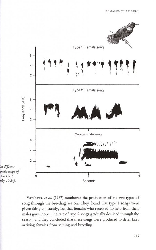 bird song: biological themes and variations