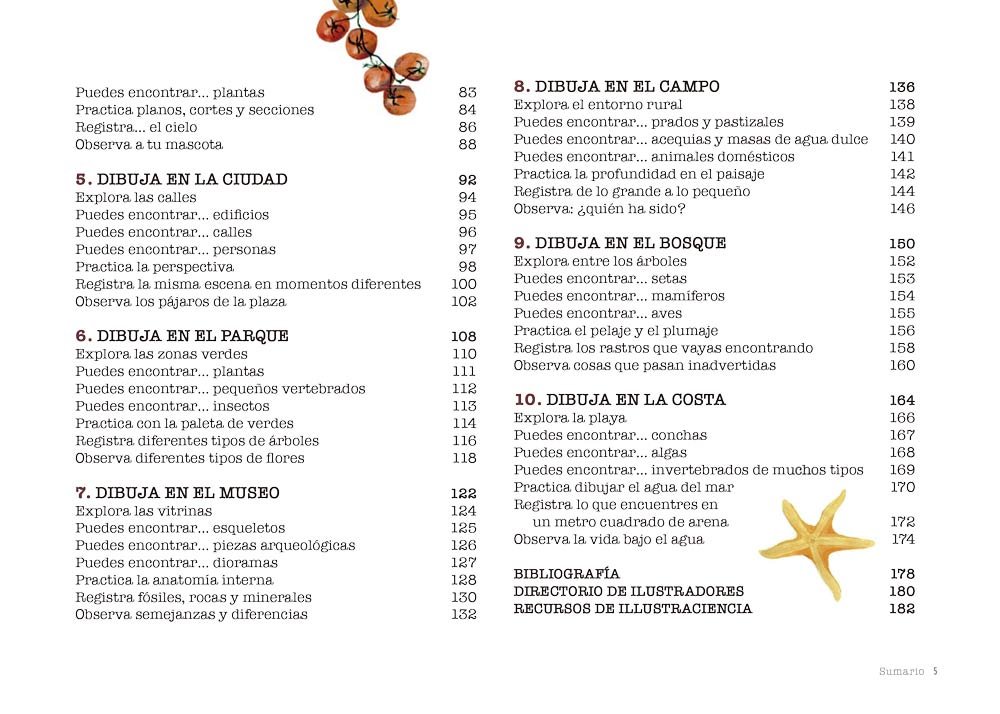 cuaderno de campo. aprende dibujando
