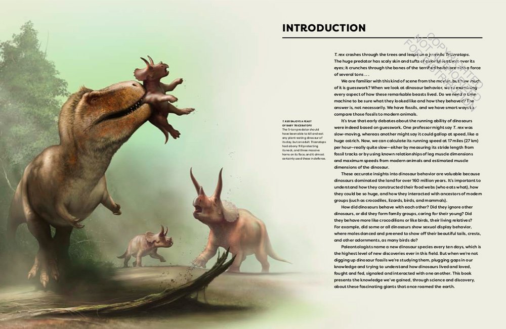 dinosaur behavior: an illustrated guide