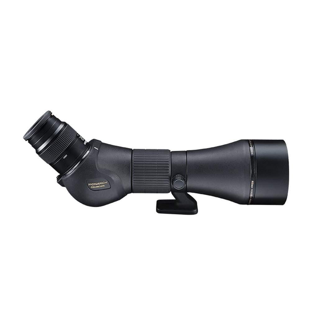kit nikon compuesto por telescopio monarch 60ed acodado y ocular mep 16-48x