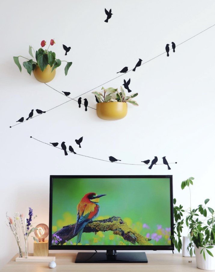 paper urban birds collection