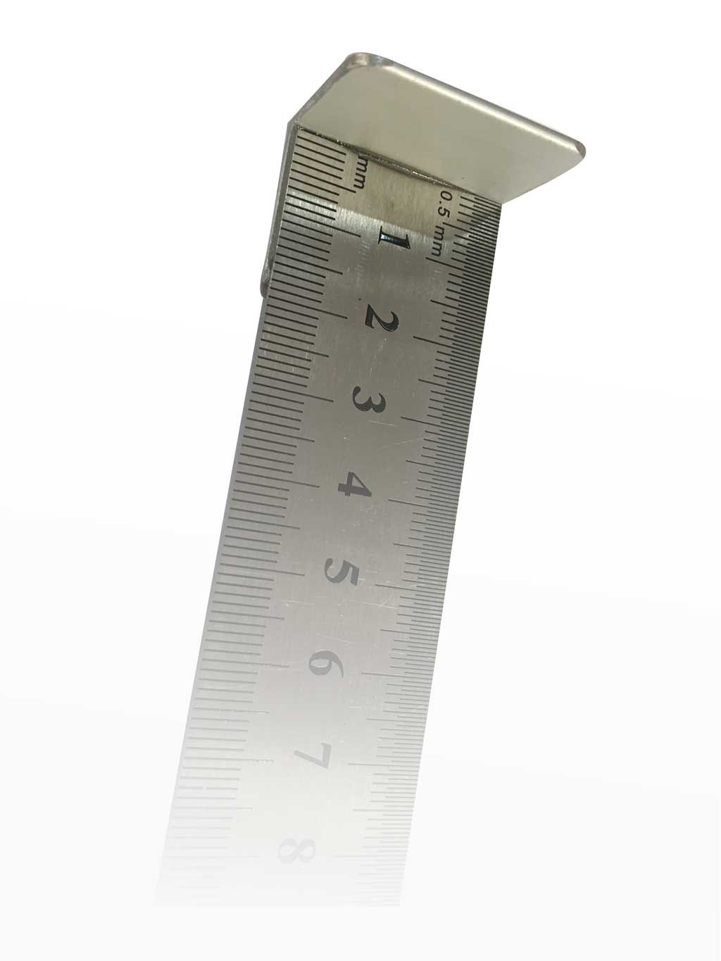 regla de anillamiento con tope de 50 cm