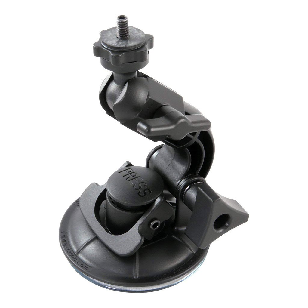soporte con ventosa para telescopios y material fotogrfico delkin fat gecko mini