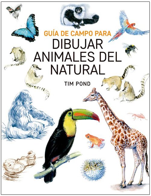 gua de campo para dibujar animales del natural