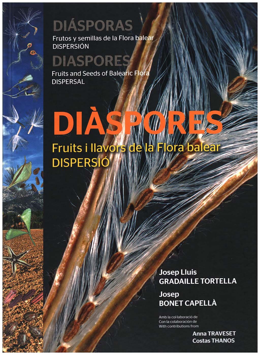 dispores. fruits i llavors de la flora balear. dispersi/ diporas frutos y semillas de la flora balear. dispersin/dispores fruits and seeds of balearic flora. dispersal