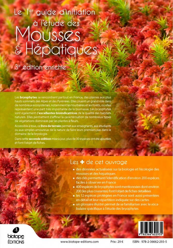 guide dcouverte des mousses & hpatiques de france