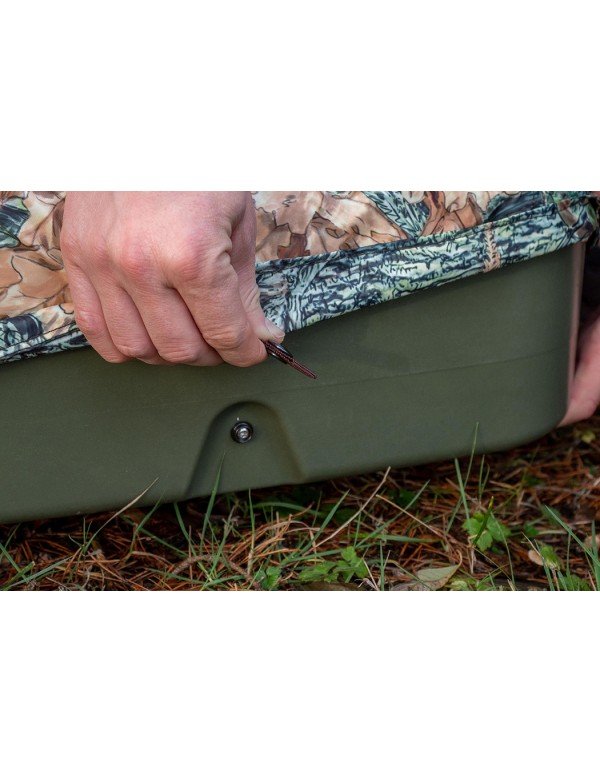 escondite fotogrfico flotante con carpa tragopan floating hide
