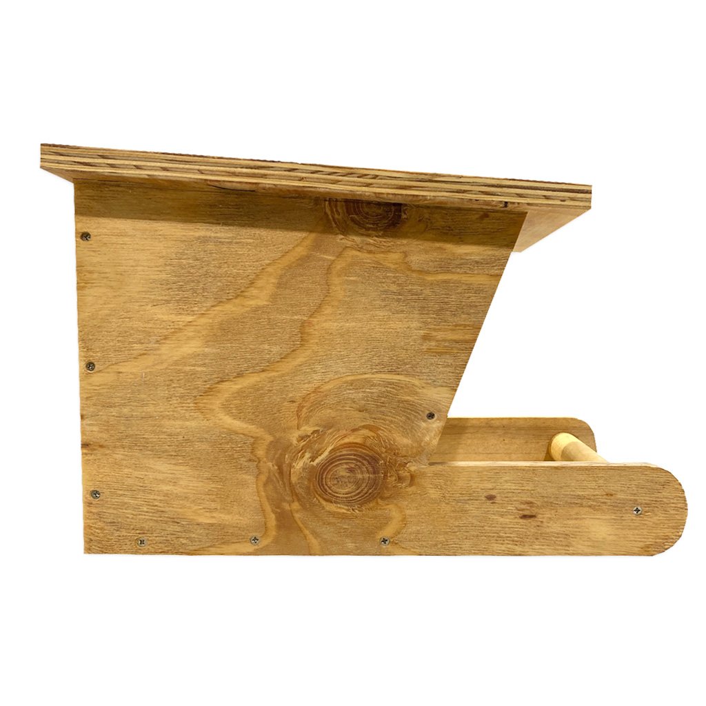 caja nido para cerncalo vulgar en madera tratada