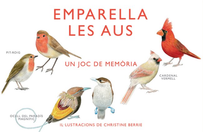 emparella les aus. joc de memria