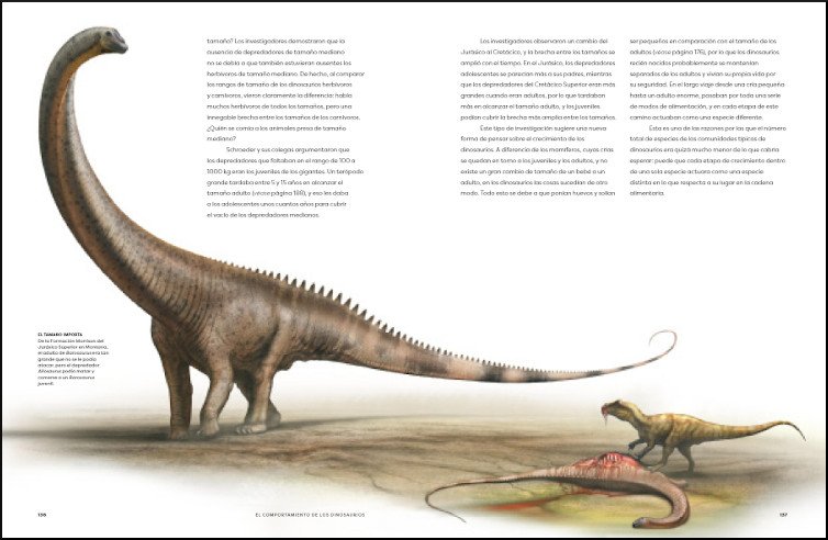 el comportamiento de los dinosaurios. una gua ilustrada