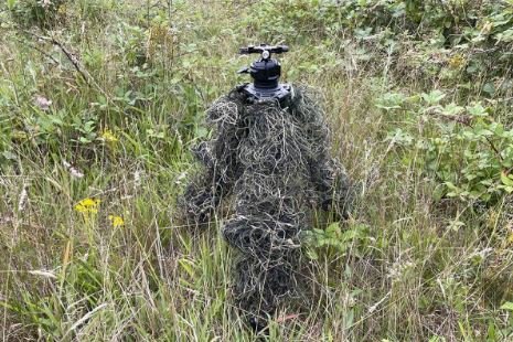 tragopan juego de 3 mangas ghillie en color verde camuflaje para las patas del trpode