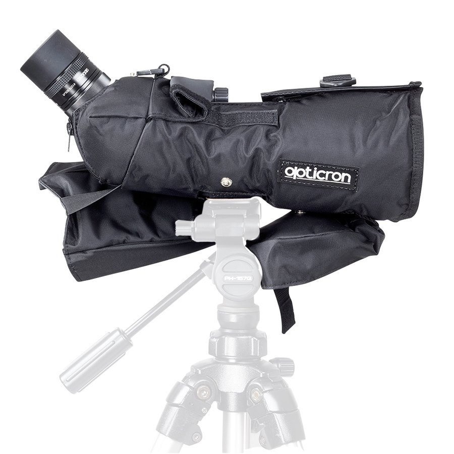 opticron kit oryx mm4 77 ga vhd/45 acodado + ocular sdl v4 zoom 18-54x + funda impermeable
