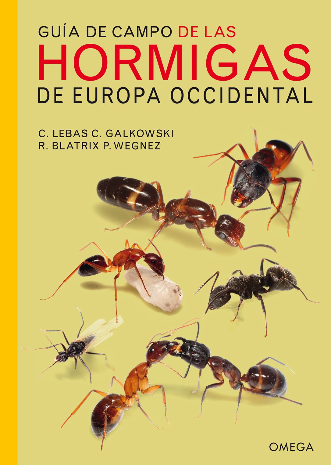 gua de campo de las hormigas de europa occidental. nueva generacin de guas de campo