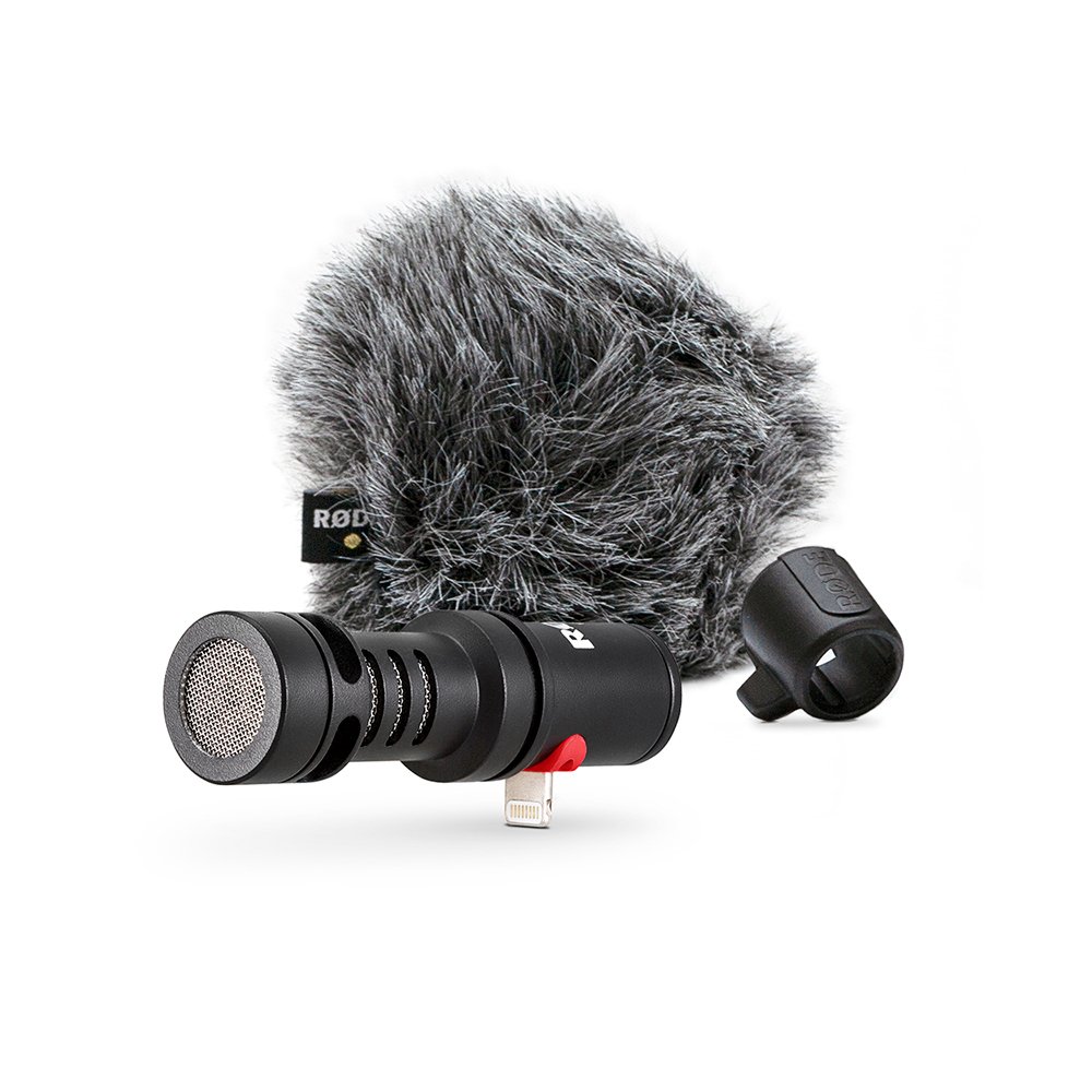 micrfono direccional de alta calidad para dispositivos ios rode videomic me-l lightning