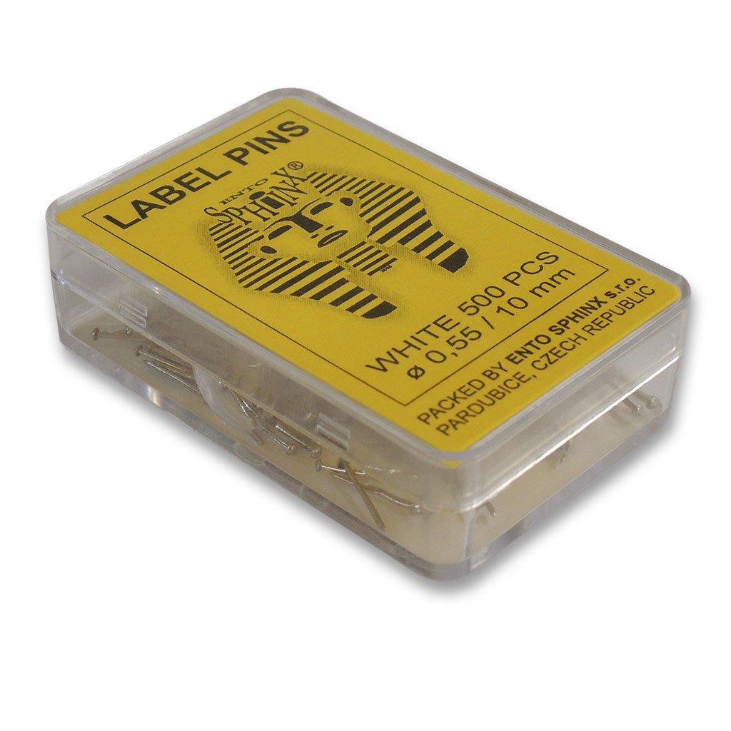 agujas para etiquetas entomolgicas 500 ud.