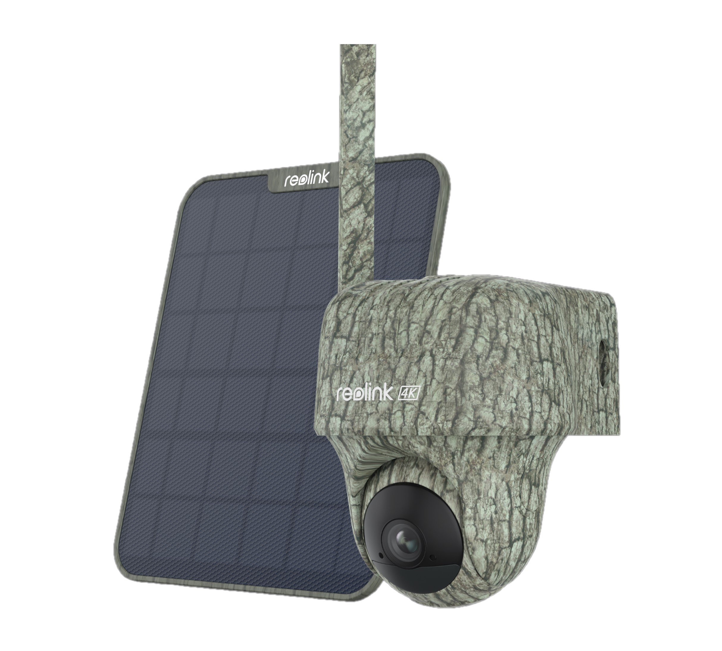 cmara reolink go ranger pt 4k con led negros de luz infrarroja invisible, panel solar, transmisin de foto y vdeo y conexin en directo va 3g/4g con movimiento vertical y horizontal 360