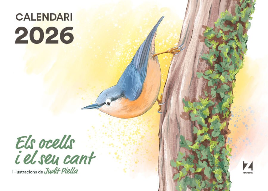calendari mapzine 2026 els ocells i el seu cant
