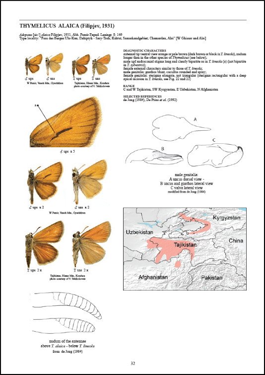 guide to the butterflies of the palearctic region. hesperiidae part ii