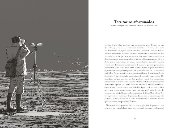 territorios pajareros