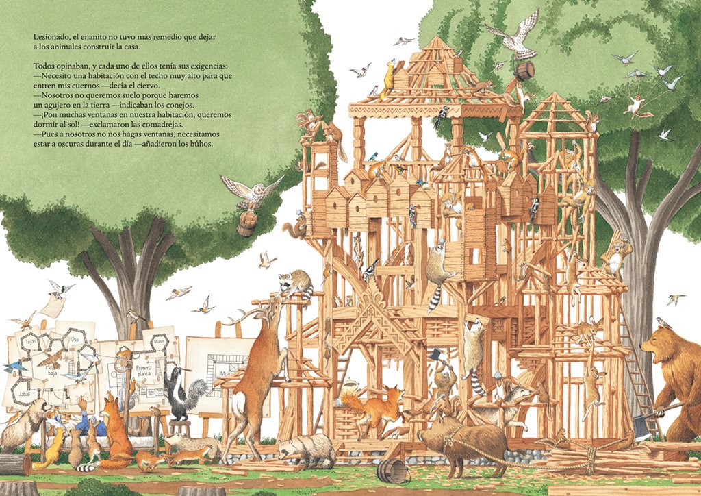 el seor arquitecto y los animales del bosque