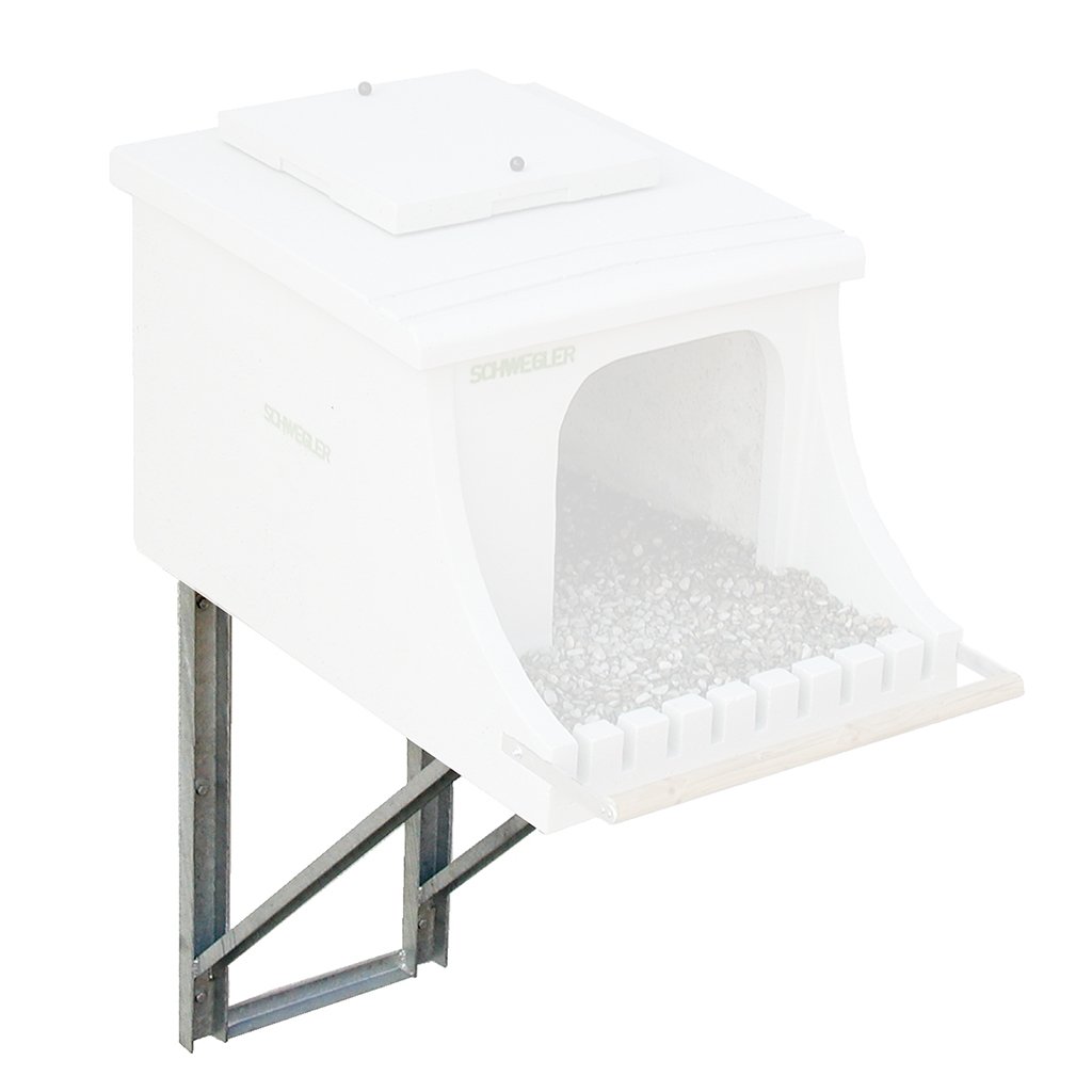 sistema de anclaje para la caja niido de cemento de madera de halcn peregrino