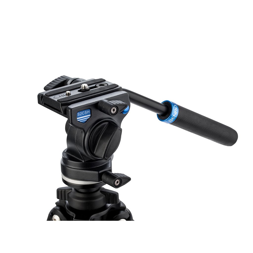 benro kit tripode slim aluminio con rtula de video