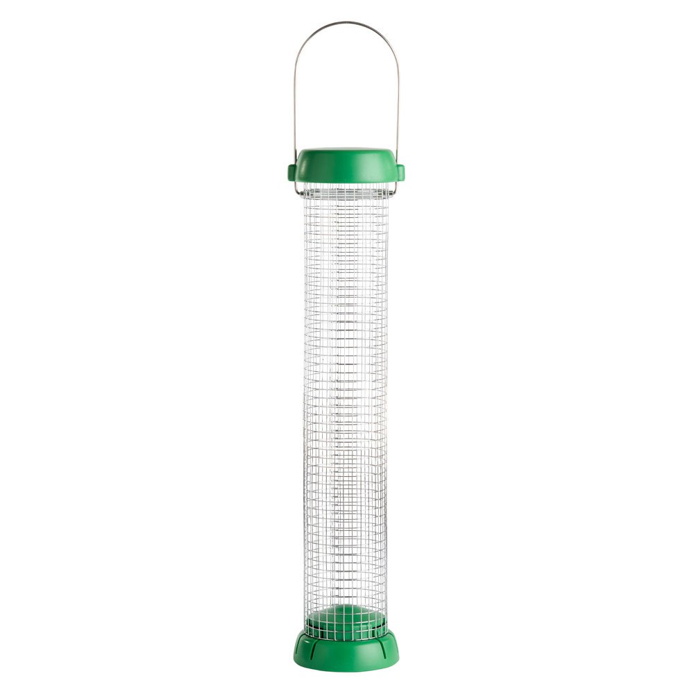 bl2-p2g "bird lovers" comedero tubular para aves silvestres mediano para cacahuetes fcil de limpiar