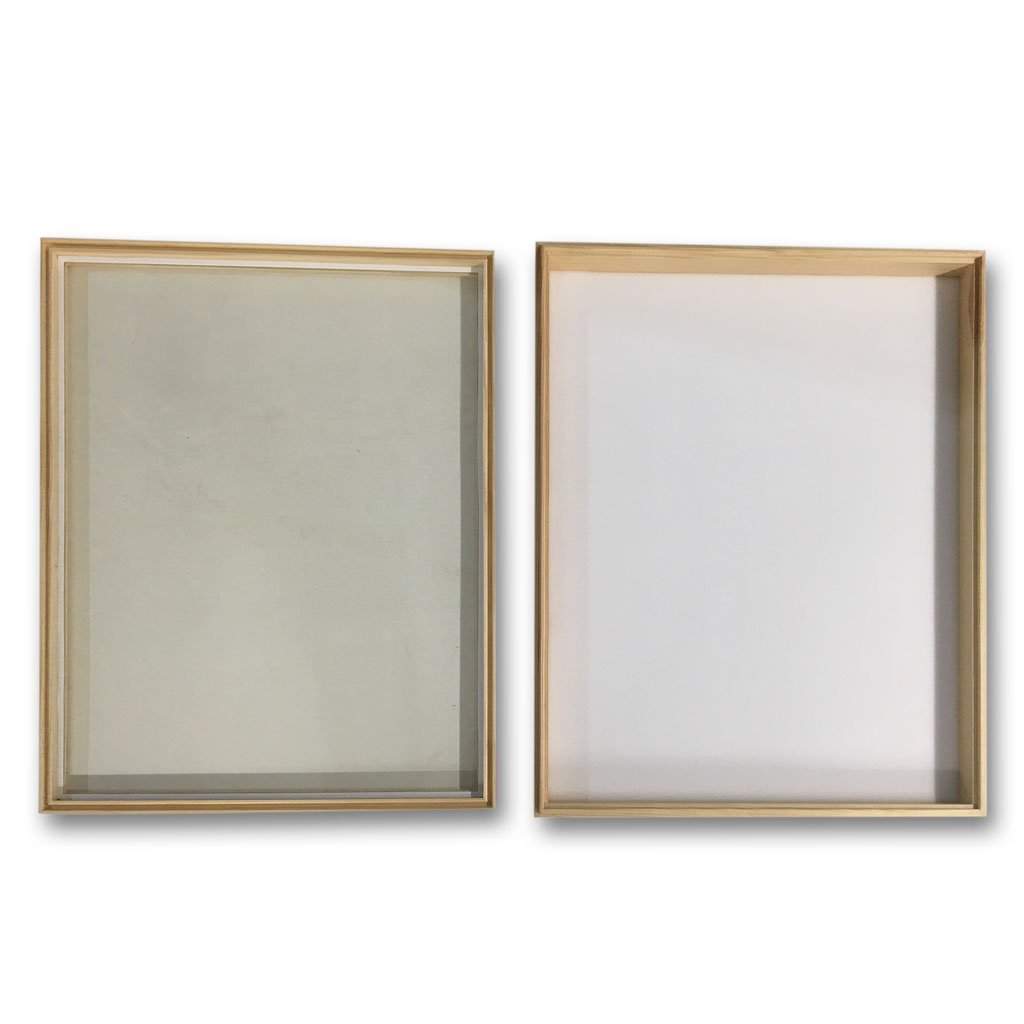 caja entomolgica de madera 40x50x6 cm