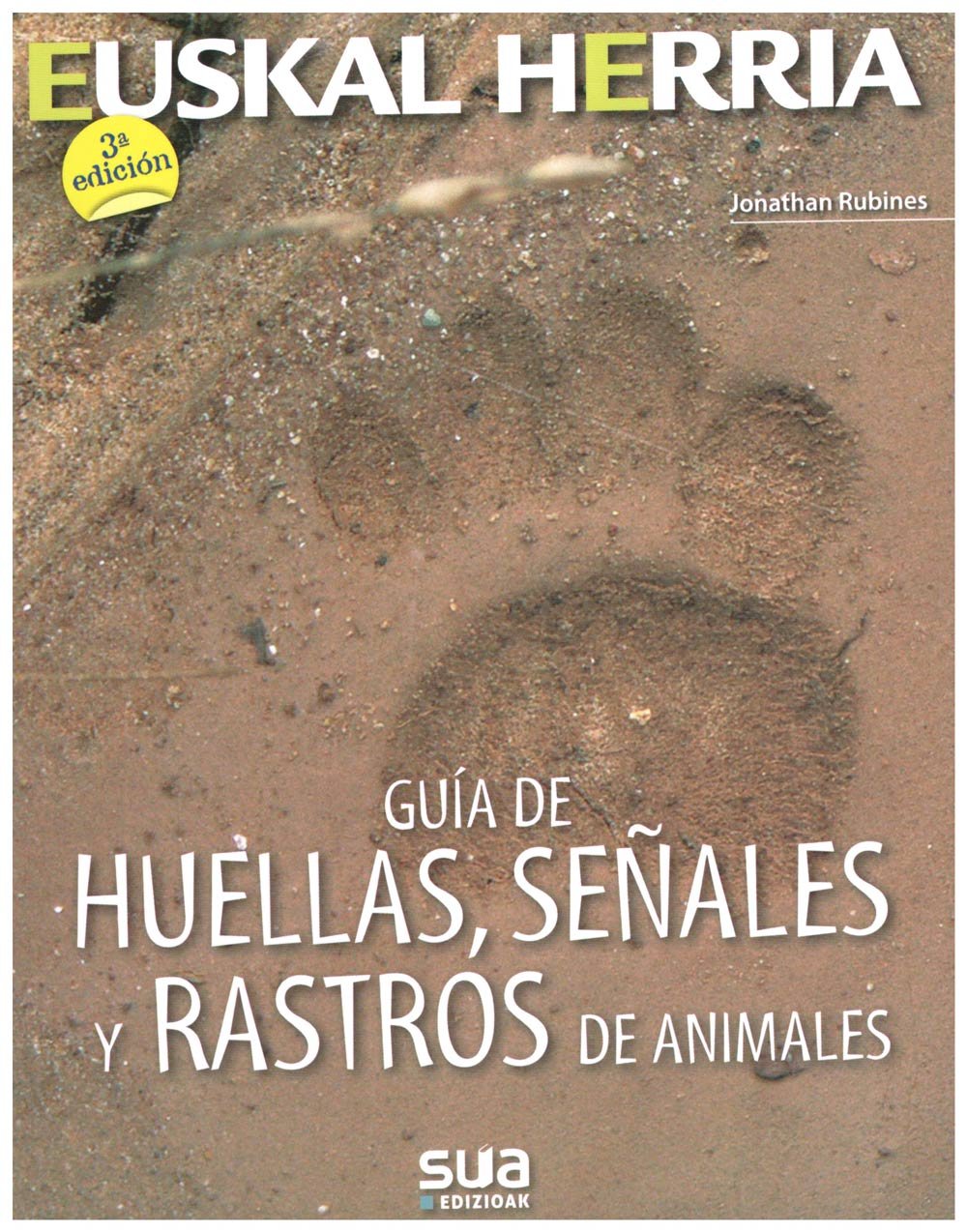 gua de huellas, seales y rastros de animales
