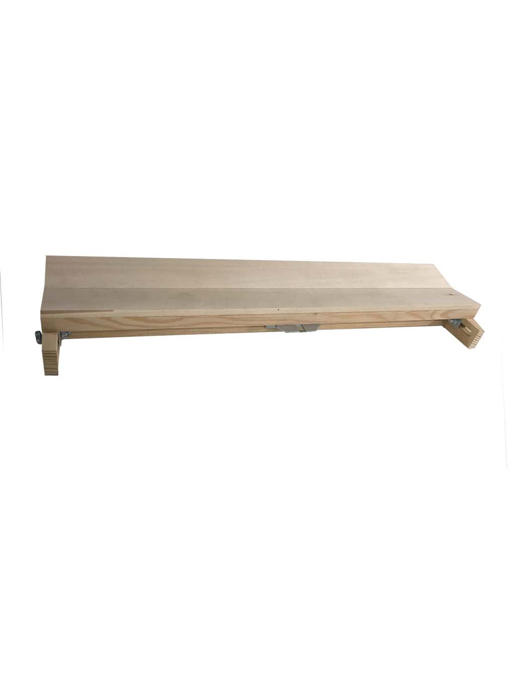 extendedor ajustable de madera 40x8 cm, ranura 2-12 mm