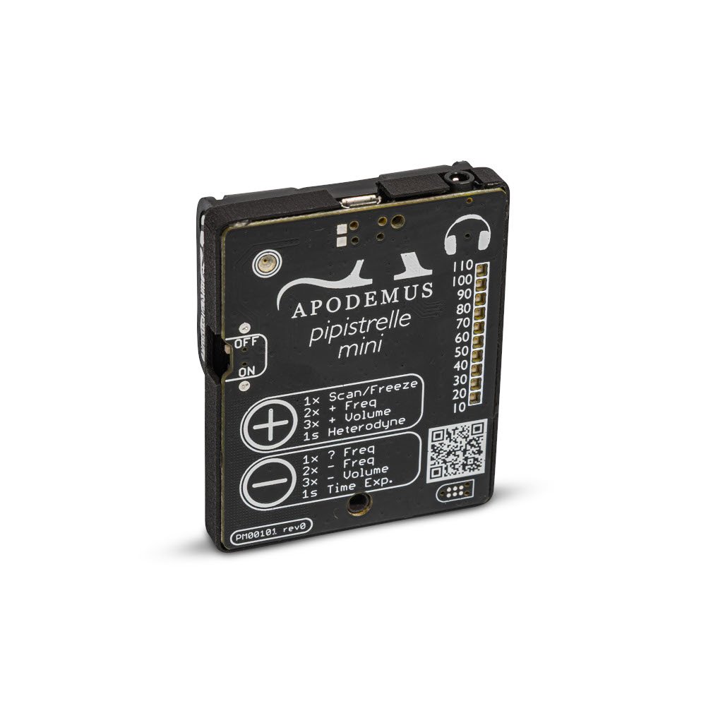 apodemus pipistrelle mini detector de ultrasonidos heterodino