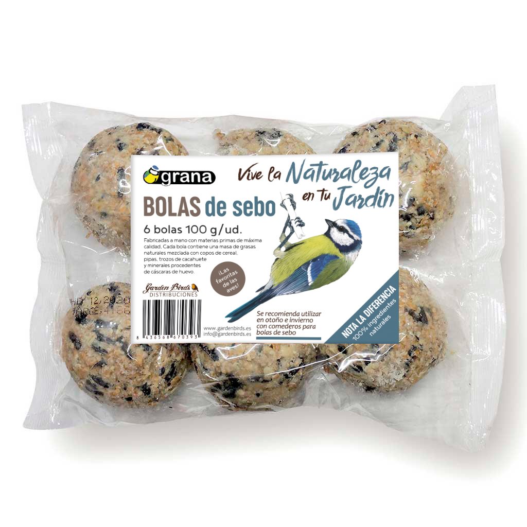 bs-6 pack de 6 bolas de sebo (6x100gr)
