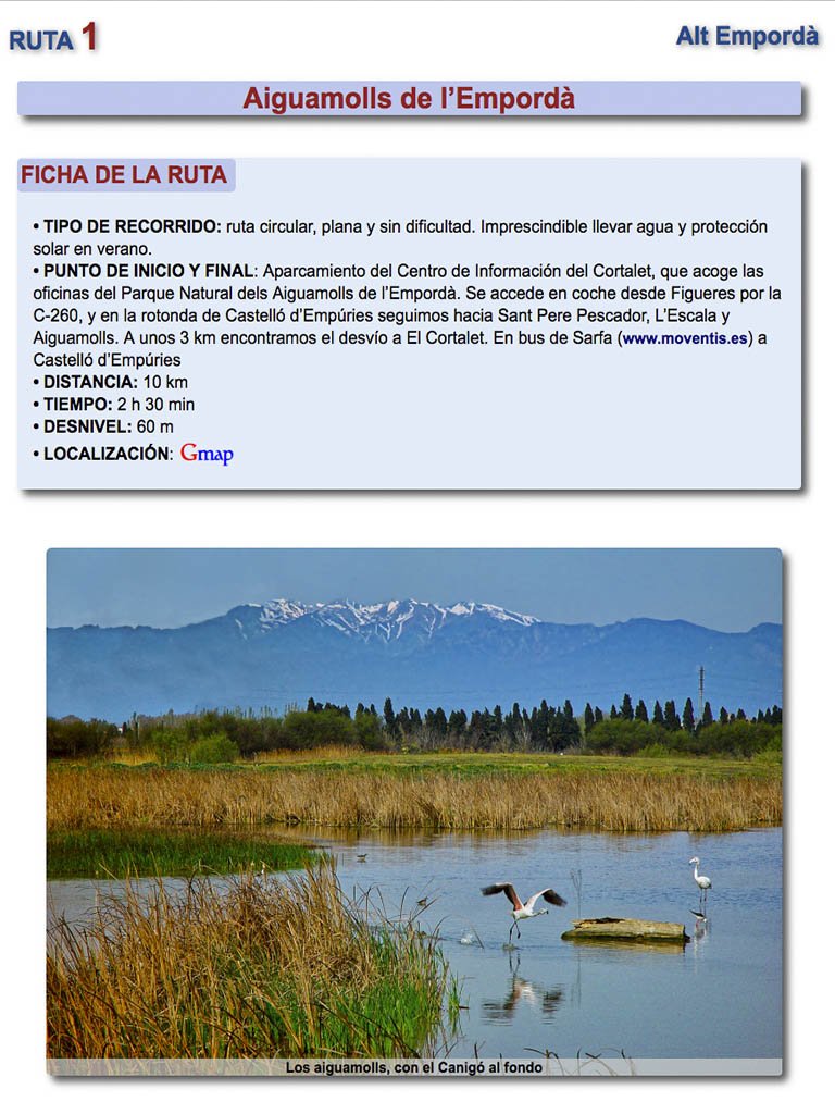 ecorutas montaeras por los pirineos