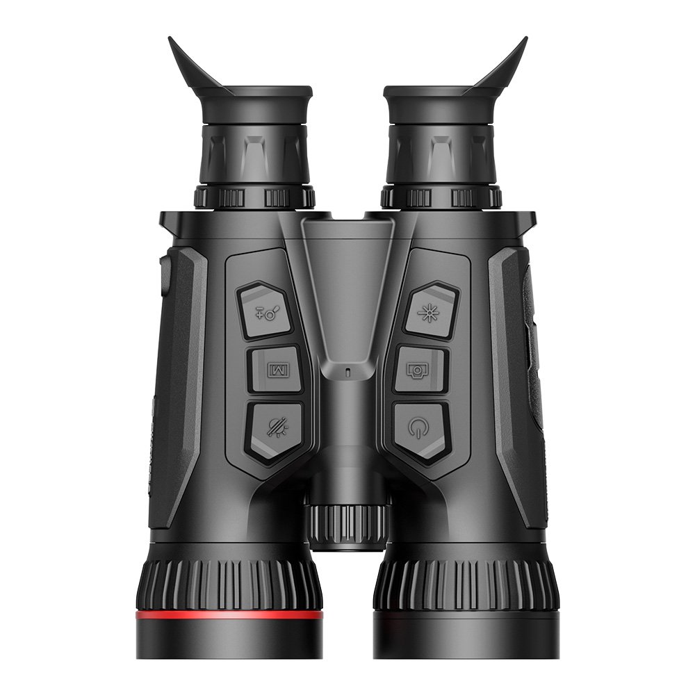 hikmicro habrok pro hx60l visor trmico y nocturno binocular con sensor de alta resolucin, iluminacin infrarroja 850 nm, gps, wi-fi, telmetro lser y registro de imgenes